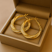 Orecchini Oro Vintage | Intrecciati 14 CT